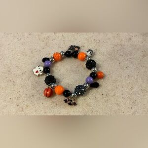 Kohl's Halloween Charm Bracelet - Orange, Black, Purple